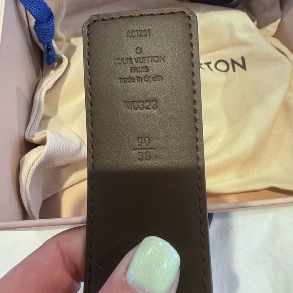 COPY - Authentic Louis Vuitton Belt NWOT ** Never Worn - Picture 5 of 9